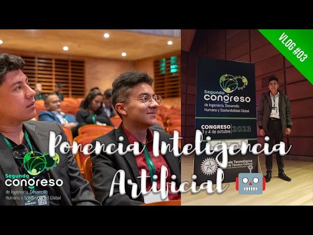 Mi experiencia como ponente de inteligencia artificial | Dardo's Vlog 03