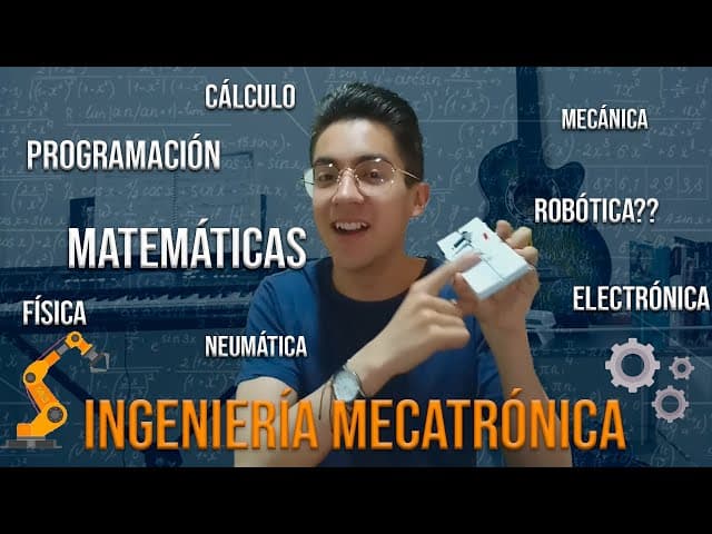 ANTES de estudiar INGENIERÍA MECATRÓNICA 🤖 mira esto | ¿Que materias se ven?