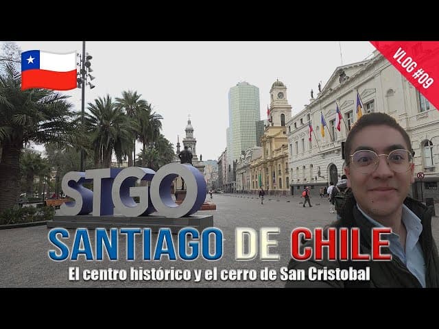 SUBÍ al CERRO SAN CRISTÓBAL y TUVE QUE BAJAR CAMINANDO 😅 Santiago Chile | Dardo's Vlog 11