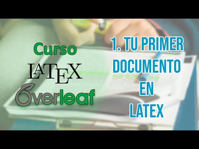 1. Párrafos, secciones y estilos de letra | Curso de LaTeX