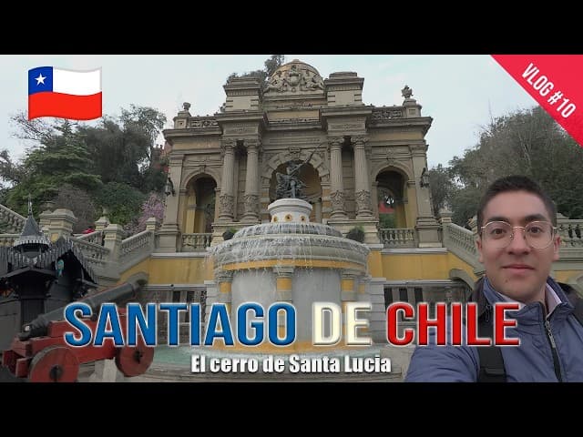 CERRO SANTA LUCÍA: La JOYA HISTÓRICA de Santiago + Parque Forestal | Dardo's Vlog 10