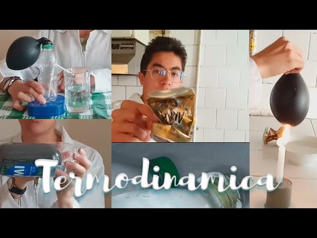 5 experimentos de TERMODINÁMICA para hacer en CASA